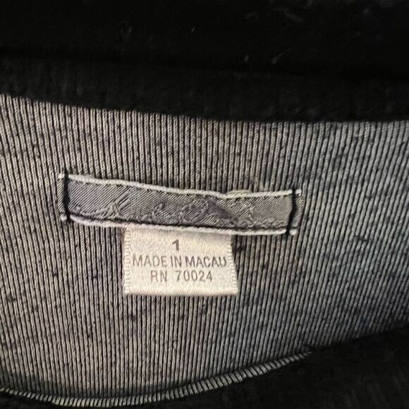 Black Velvet sweater- boat neck/off shoulder - Picture 2 of 3